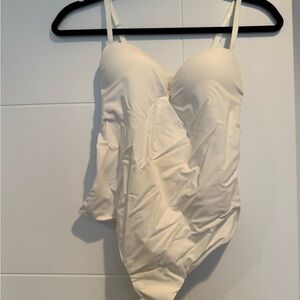 Elegant Cream Women's Bodysuit